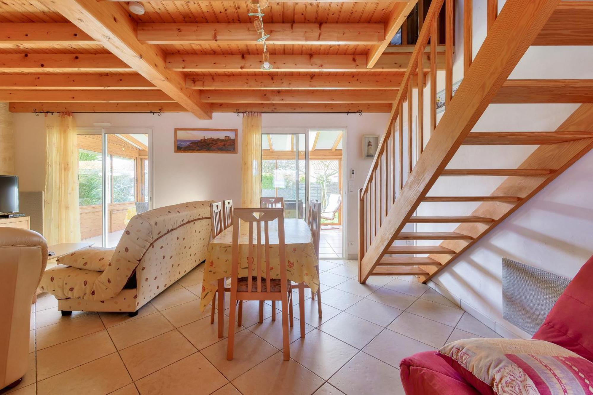 Maison Pour 8 - 5Min De La Plage - Jardin & Veranda Longeville-sur-Mer Eksteriør bilde