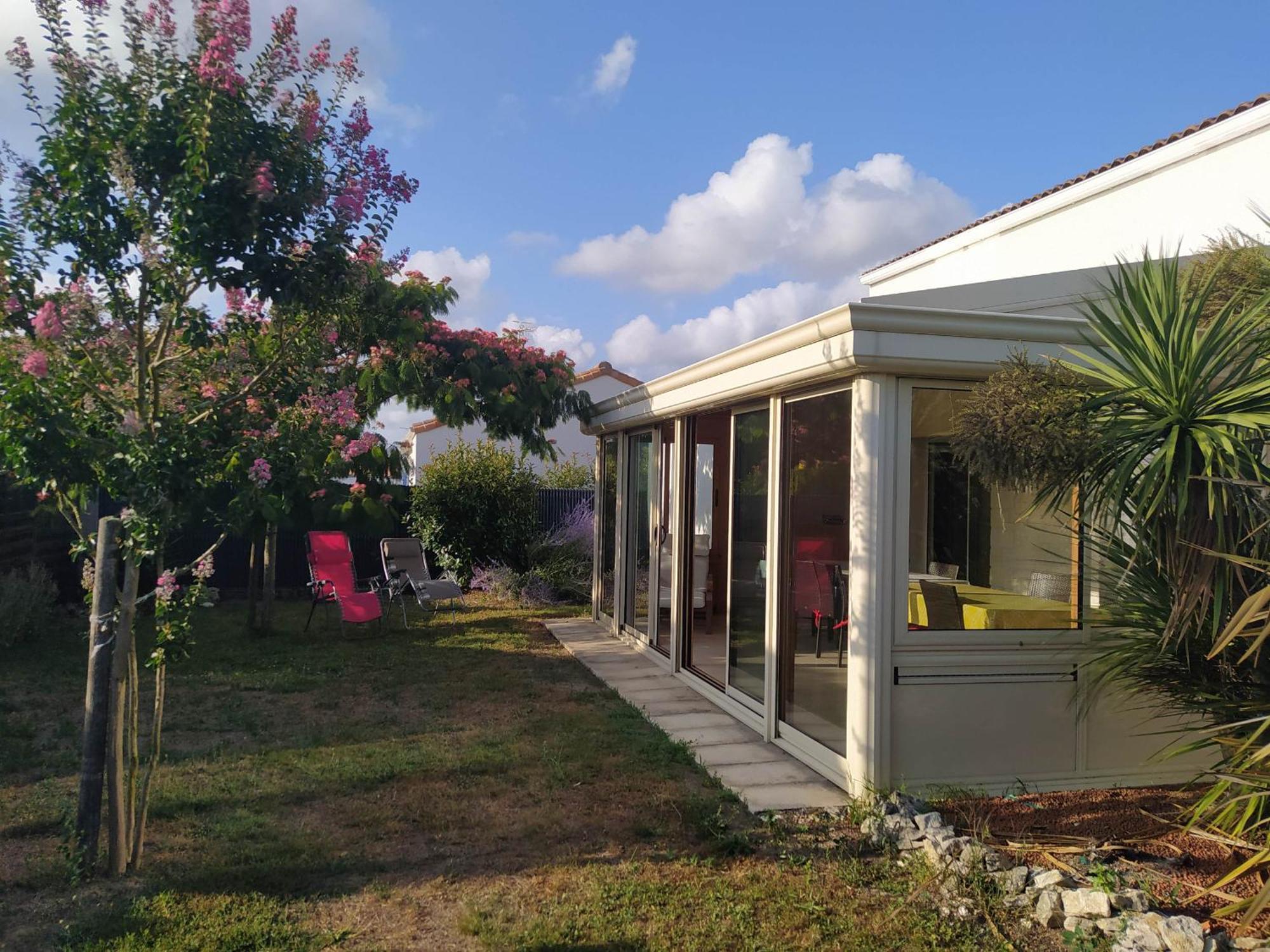 Maison Pour 8 - 5Min De La Plage - Jardin & Veranda Longeville-sur-Mer Eksteriør bilde