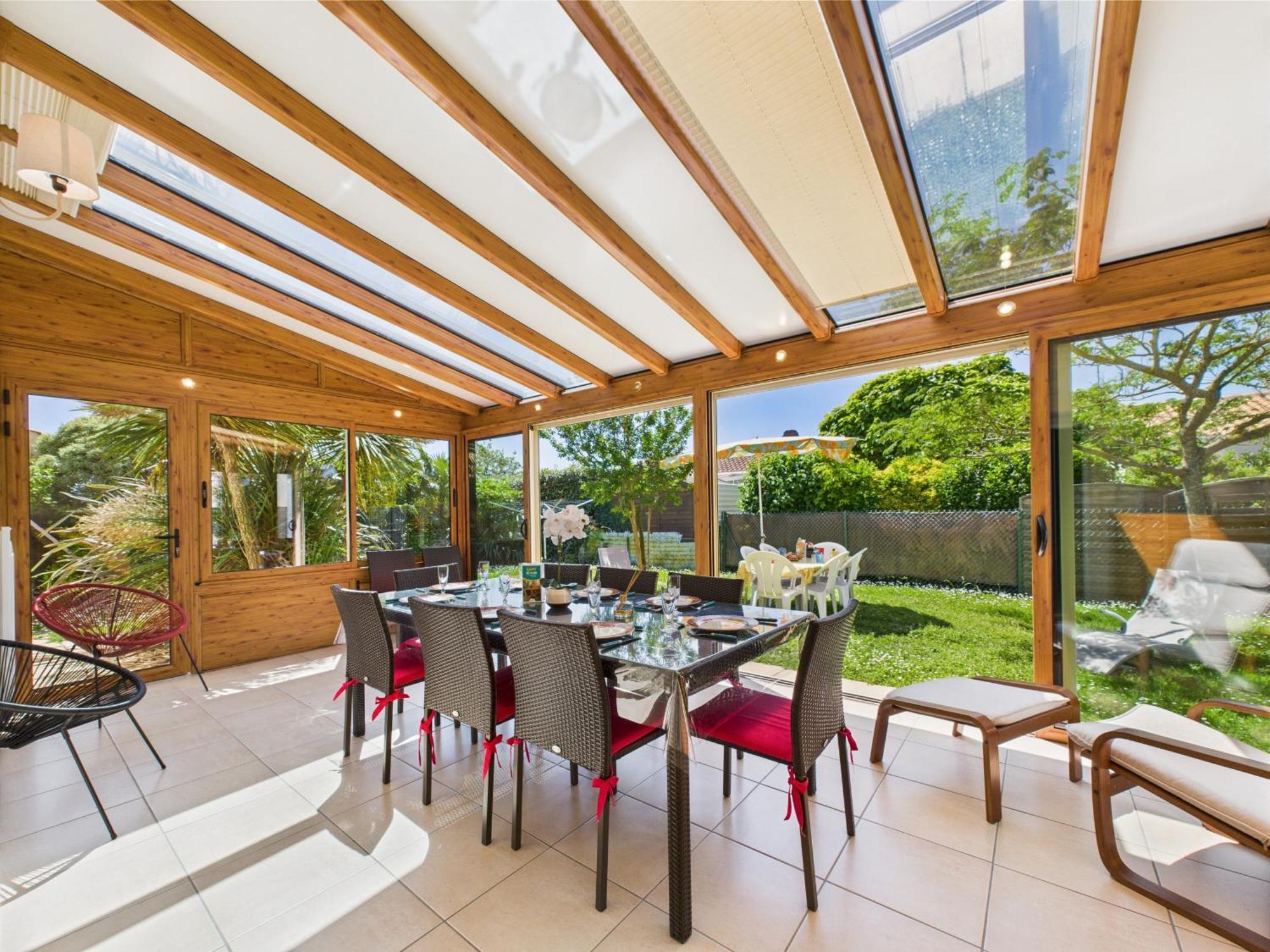Maison Pour 8 - 5Min De La Plage - Jardin & Veranda Longeville-sur-Mer Eksteriør bilde