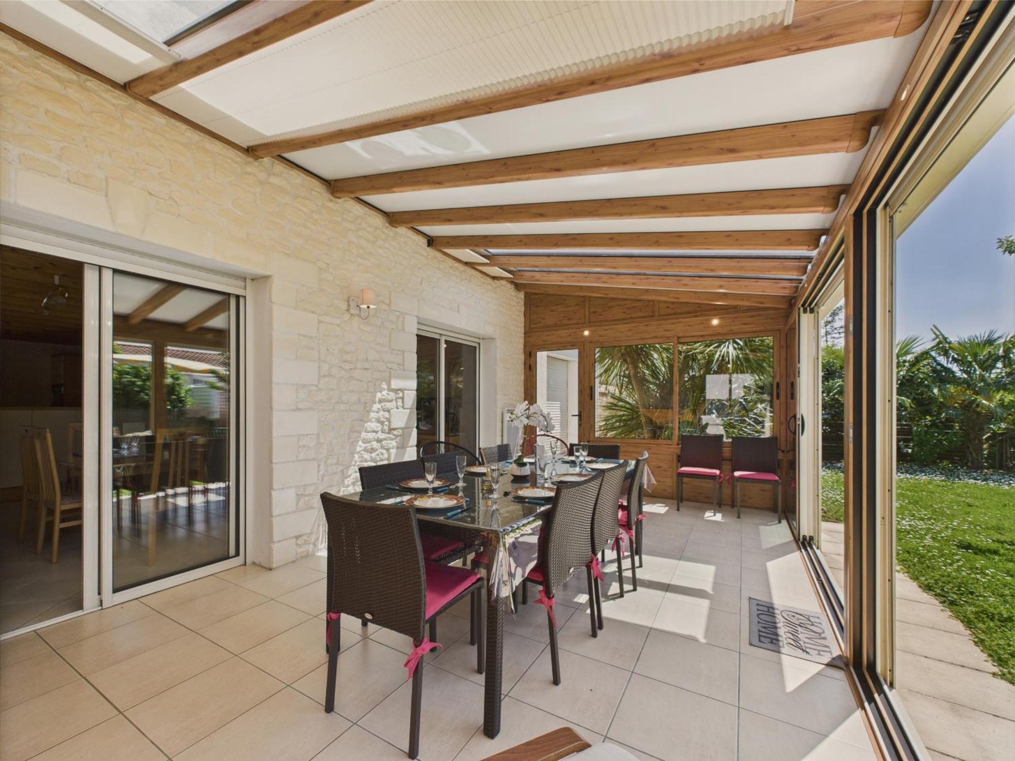 Maison Pour 8 - 5Min De La Plage - Jardin & Veranda Longeville-sur-Mer Eksteriør bilde