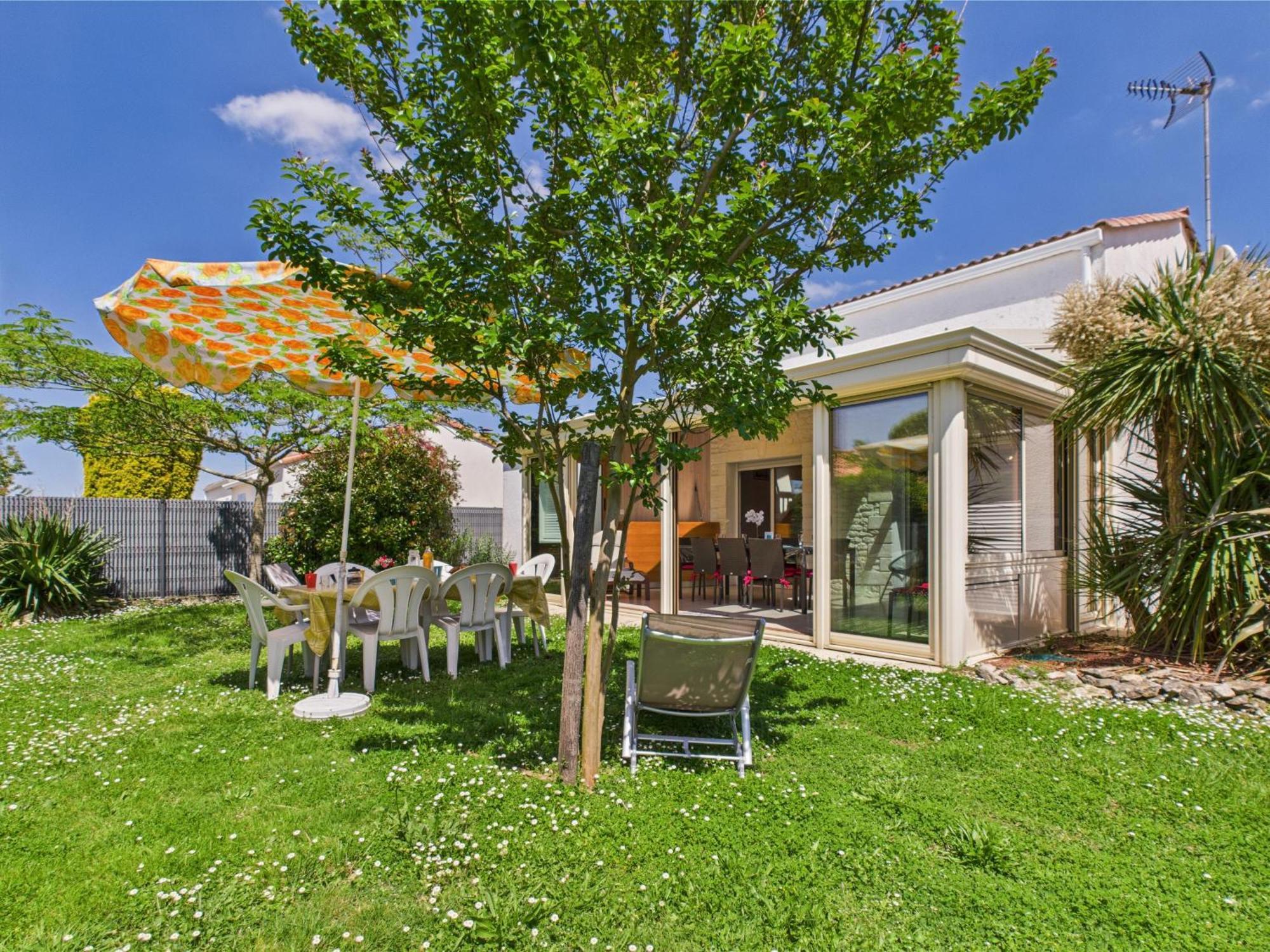 Maison Pour 8 - 5Min De La Plage - Jardin & Veranda Longeville-sur-Mer Eksteriør bilde