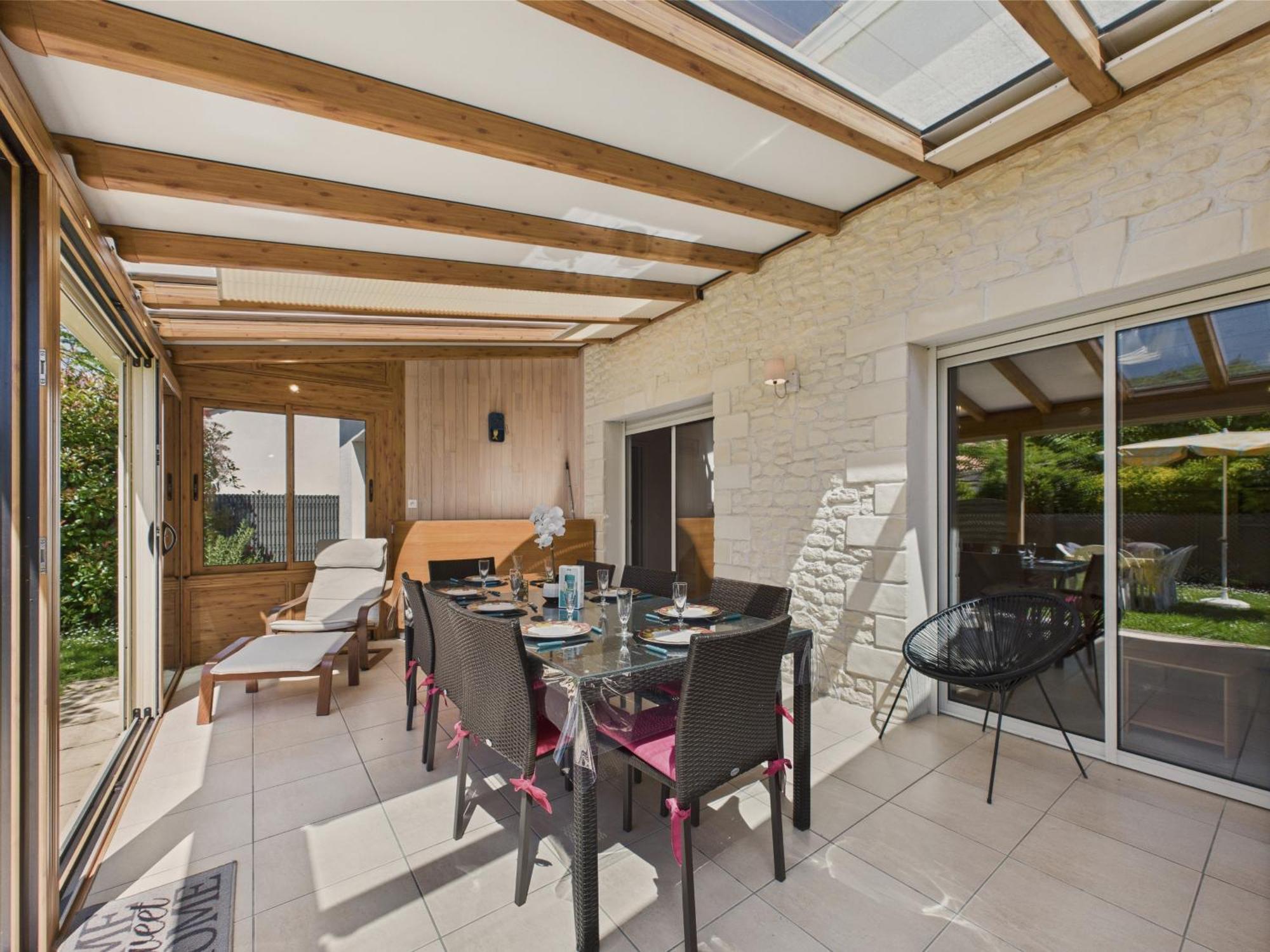 Maison Pour 8 - 5Min De La Plage - Jardin & Veranda Longeville-sur-Mer Eksteriør bilde